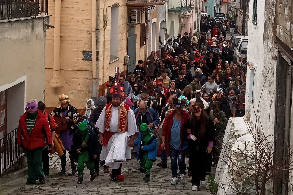 Οι σημερινές αποκριάτικες εκδηλώσεις την Αγιάσο